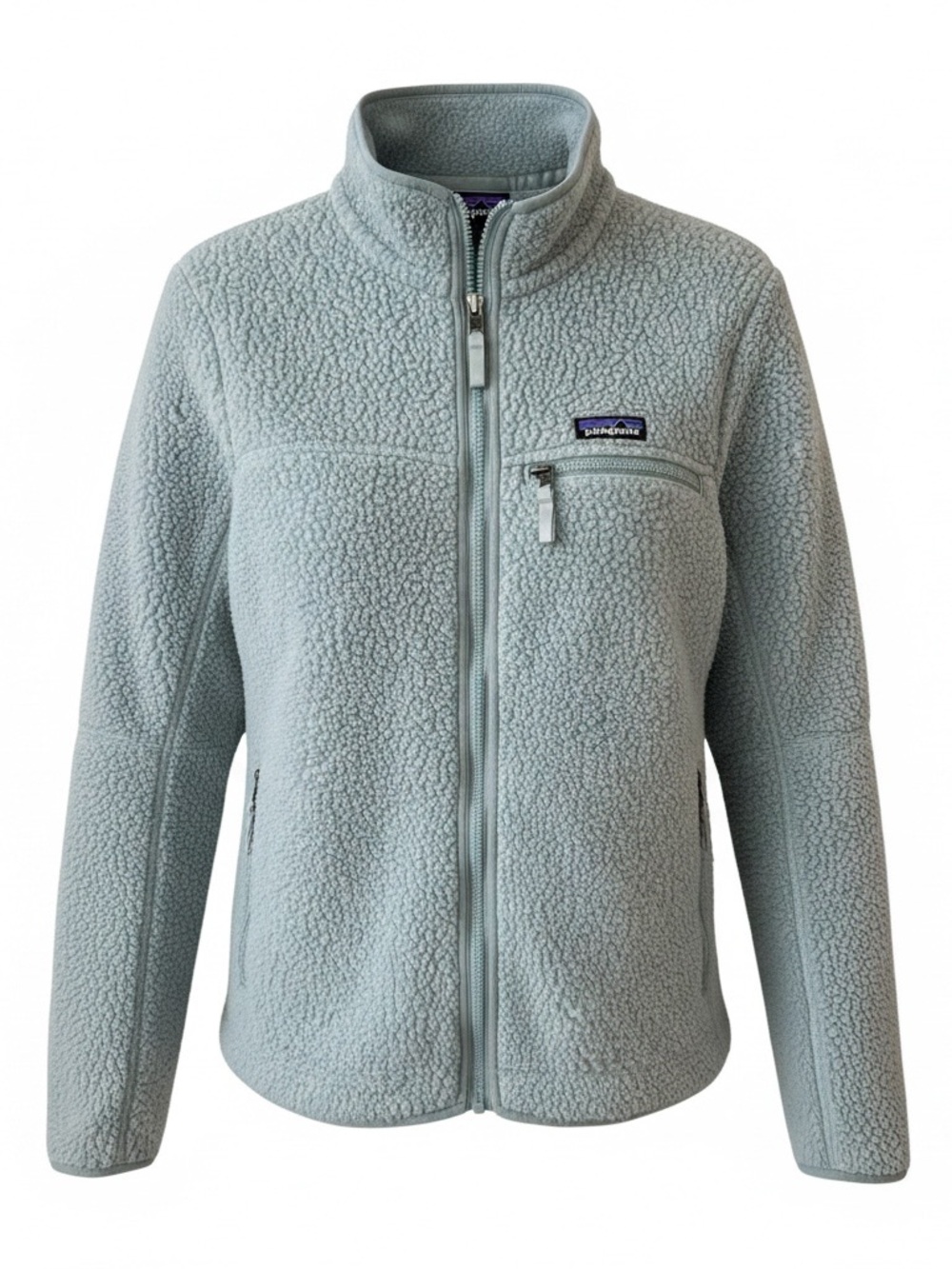Patagonia Women's Thermal Blue Retro Pile Fleece Jacket